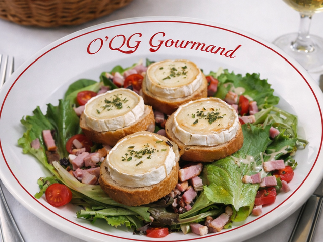 O'QG GOURMAND Chèvre chaud & lardons
