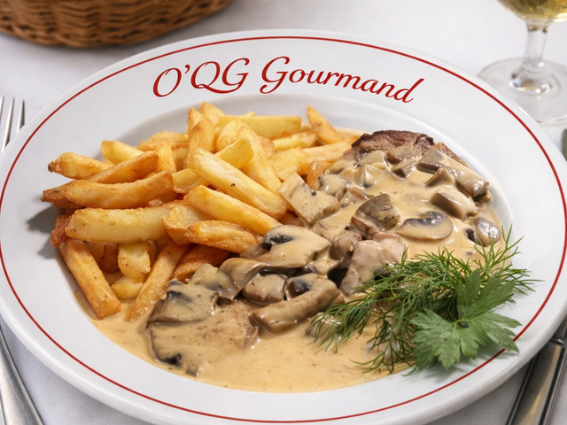 O'QG GOURMAND Escalope Normande