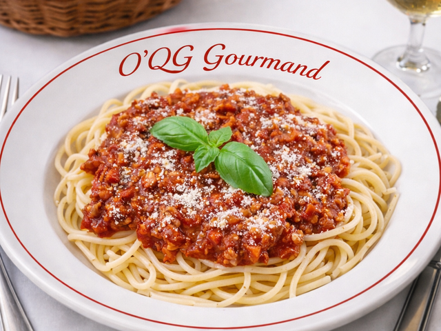 O'QG GOURMAND Spaghetti bolognaise